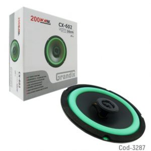 Parlante 6,5” De 200 Watt. CX-602 Grandix  Set X 1 Parlante. En Caja.